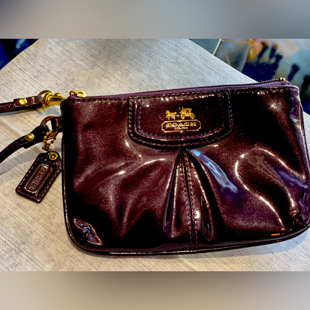 Small Coach wristlet